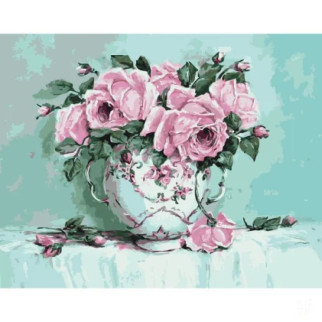 Картина за номерами "Трояндова свіжість" Art Craft 10618-AC 40х50 см - Інтернет-магазин спільних покупок ToGether