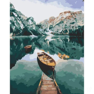 Картина за номерами "Човен у фіордах" Art Craft 10626-AC 40х50 см - Інтернет-магазин спільних покупок ToGether