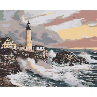 Картина за номерами "Бурхливе узбережжя" 10545-AC 40х50 см Art Craft - Інтернет-магазин спільних покупок ToGether