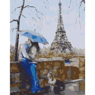 Картина за номерами "Кохання в Парижі" 10012-AC 40х50 см Art Craft - Інтернет-магазин спільних покупок ToGether