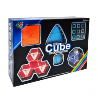Набір логічних головоломок Кубик Рубіка 7865 зі змійкою - Інтернет-магазин спільних покупок ToGether