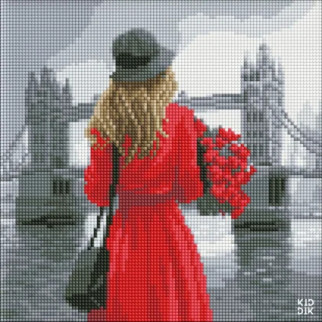 Алмазна мозаїка без підрамника "Туманний Лондон" AMC7749 30х30 см - Інтернет-магазин спільних покупок ToGether