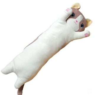 М'яка іграшка "Кіт батон" K15312, 105 см (Рожевий) - Інтернет-магазин спільних покупок ToGether