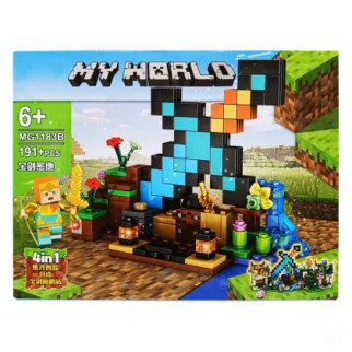 Конструктор "Minecraft" MG1183B 191 деталь - Інтернет-магазин спільних покупок ToGether