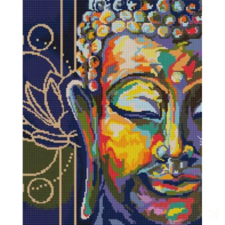 Алмазна мозаїка "Барвистий Будда" DBS1041, 40x50 см - Інтернет-магазин спільних покупок ToGether