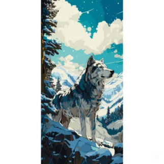 Картина за номерами "Аляска" 11533-AC 40х80 см - Інтернет-магазин спільних покупок ToGether