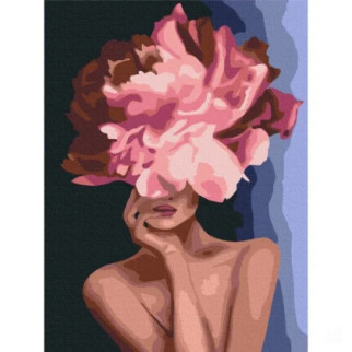 Картина за номерами "Витончена квітка"  Olha Bochulynska RBS34806, 30x40 см - Інтернет-магазин спільних покупок ToGether