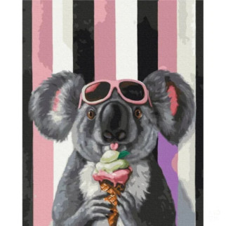 Картина за номерами "Три кульки для коали" Lucia Heffernan BS53621, 40х50 см - Інтернет-магазин спільних покупок ToGether