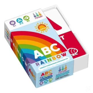 Настільна навчальна гра ABC rainbow 360050, 44 картки - Інтернет-магазин спільних покупок ToGether
