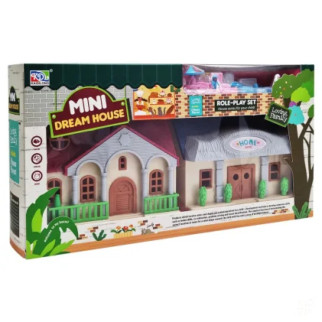 Дитячий ігровий будиночок для ляльок M-02A-02D з меблями (Вид 2) - Інтернет-магазин спільних покупок ToGether