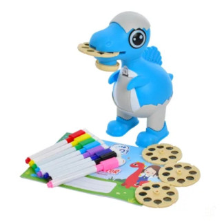 Проектор для малювання JJ892(Blue) слайди 4шт, фломастери - Інтернет-магазин спільних покупок ToGether