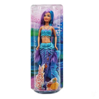 Дитяча лялька Русалонька DEFA 8483 із рухомим хвостом (Блакитна) - Інтернет-магазин спільних покупок ToGether