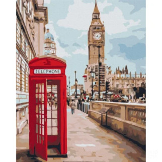 Картина за номерами "Символи Лондона" Brushme BS26716 40x50 см - Інтернет-магазин спільних покупок ToGether