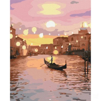 Картина за номерами "Казкова вечірня Венеція" Brushme BS32456 40x50 см - Інтернет-магазин спільних покупок ToGether