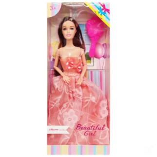 Дитяча Лялька "Beautiful Girl" D200-216(Orange) в святковій сукні - Інтернет-магазин спільних покупок ToGether