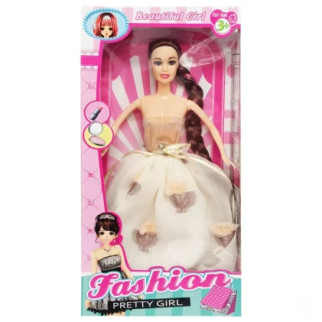 Дитяча Лялька "Fashion Pretty Girl" YE-78(White) в святковій сукні - Інтернет-магазин спільних покупок ToGether