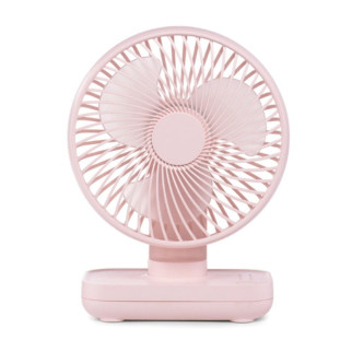 Настільний бездротовий вентилятор на акумуляторі GXQC D606 4000 mAh рожевий - Інтернет-магазин спільних покупок ToGether