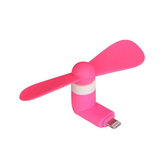 Мобільний вентилятор Lightning рожевий - Інтернет-магазин спільних покупок ToGether