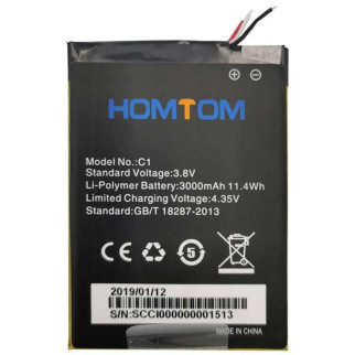 Акумулятор Homtom C1 [Original PRC] 12 міс. гарантії - Інтернет-магазин спільних покупок ToGether