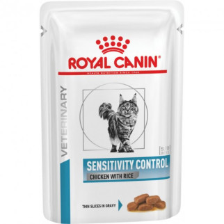 Корм Royal Canin Sensitivity Control Feline Pouches вологий для котів із проявом алергічних реакцій 85 гр - Інтернет-магазин спільних покупок ToGether