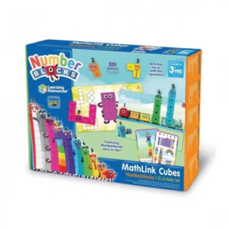 Навчальний ігровий набір LEARNING RESOURCES серії Numberblocks - Вчимося рахувати Mathlink Cubes - Інтернет-магазин спільних покупок ToGether