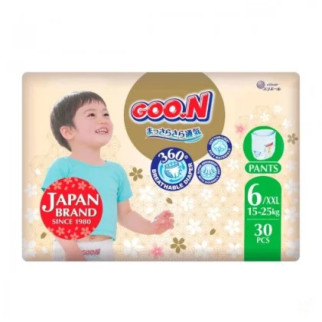 Трусики-підгузки Goo.N Premium Soft для дітей (2XL, 15-25 кг, 30 шт) - Інтернет-магазин спільних покупок ToGether