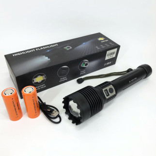 Ліхтар акумуляторний Bailong BL-G201-P360, алюмінієвий корпус, з функцією павербанка, якісний ліхтарик - Інтернет-магазин спільних покупок ToGether