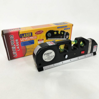 Лазерний рівень Laser Level Pro 3 з вбудованою рулеткою - Інтернет-магазин спільних покупок ToGether