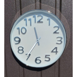 Годинник настінний Quartz 046 Silver - Інтернет-магазин спільних покупок ToGether