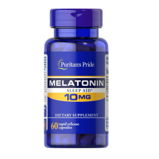 Мелатонін для сну Puritan's Pride Melatonin 10 mg 60 Caps - Інтернет-магазин спільних покупок ToGether