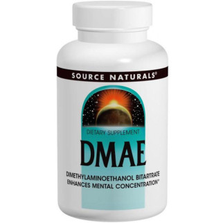Диметиламіноетанол Source Naturals DMAE 351 mg 100 Caps - Інтернет-магазин спільних покупок ToGether