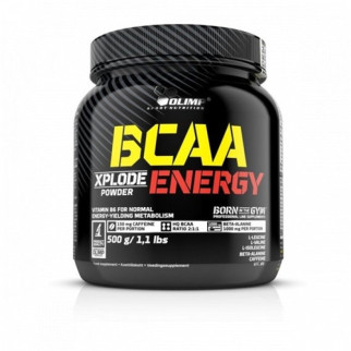 Амінокислота BCAA для спорту Olimp Nutrition BCAA Xplode Energy 500 g /75 servings/ Fruit Punch - Інтернет-магазин спільних покупок ToGether