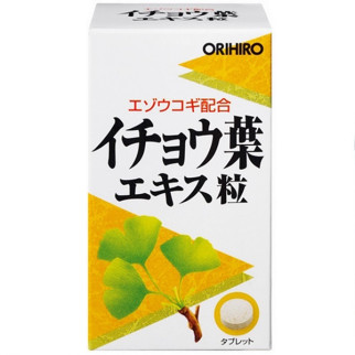 Гінко білоба Orihiro Ginkgo Biloba Extract 60g 240 Tabs - Інтернет-магазин спільних покупок ToGether