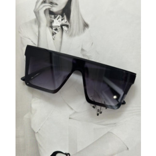 Сонцезахисні квадратні окуляри Чорного кольору з градієнтом (14604) - Інтернет-магазин спільних покупок ToGether