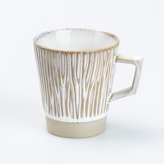 Чашка керамічна для чаю та кави 300 мл у стилі ретро Золотиста - Інтернет-магазин спільних покупок ToGether