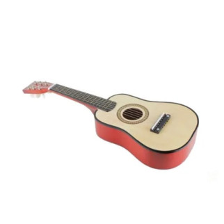 Іграшкова гітара з медіатором M 1 369 дерев'яна  (Натуральний) - Інтернет-магазин спільних покупок ToGether