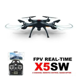 Квадрокоптер на радіокеруванні Syma X5SW з камерою WiFi  (Чорний) - Інтернет-магазин спільних покупок ToGether