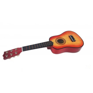 Іграшкова гітара M 1370 дерев'яна  (Помаранчевий) - Інтернет-магазин спільних покупок ToGether