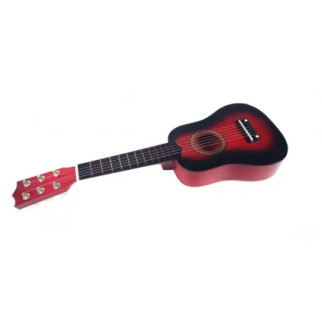 Іграшкова гітара M 1370 дерев'яна  (Червоний) - Інтернет-магазин спільних покупок ToGether