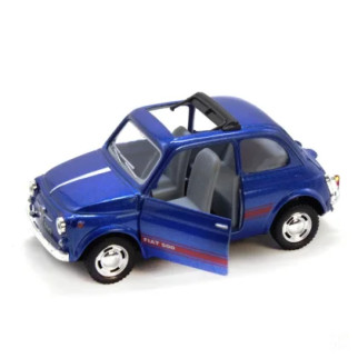 Колекційна іграшкова модель FIAT 500 KT5004W інерційна  (Синій) - Інтернет-магазин спільних покупок ToGether