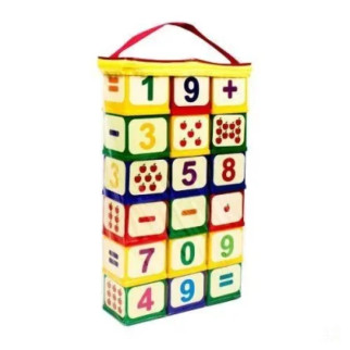Дитячі розвиваючі кубики "Арифметика" 71061, 18 кубиків - Інтернет-магазин спільних покупок ToGether