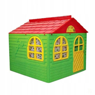 Дитячий ігровий Будиночок зі шторками 02550/3 пластиковий - Інтернет-магазин спільних покупок ToGether