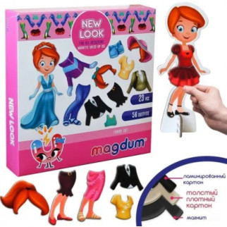 Набір магнітів Magdum "Лялька з одягом New look" ML4031-14 EN - Інтернет-магазин спільних покупок ToGether