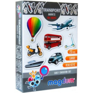Набір магнітів Magdum Транспорт ML4031-17 EN - Інтернет-магазин спільних покупок ToGether