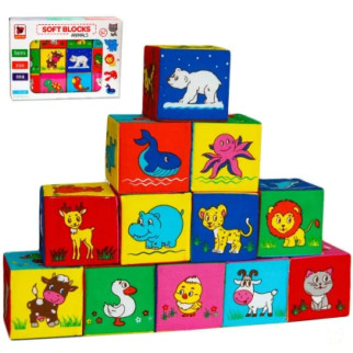 Іграшка м'яконабивна "Набір кубиків" МС 090601-13 - Інтернет-магазин спільних покупок ToGether