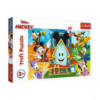 Дитячі пазли МАХІ Disney "Міккі Маус" Trefl 14351 24 елементи - Інтернет-магазин спільних покупок ToGether
