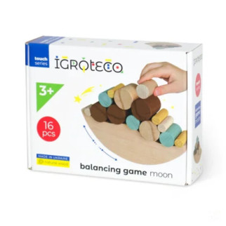 Розвиваюча іграшка-балансир "Місяць" Igroteco 900422, 16 деталей - Інтернет-магазин спільних покупок ToGether