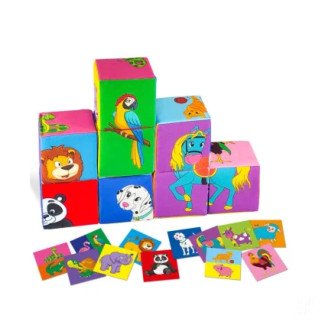 Набір м'яких кубиків "Розумні кубики" Macik МС090501-06 - Інтернет-магазин спільних покупок ToGether