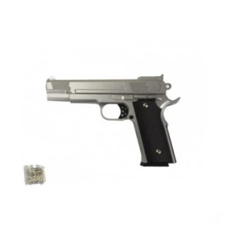 Іграшковий пістолет на кульках "Browning HP" Galaxy G20S метал сталевий метал - Інтернет-магазин спільних покупок ToGether