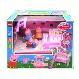 Ігровий набір "Свинка Пеппа з сім'єю" YM88-08 у коробці - Інтернет-магазин спільних покупок ToGether